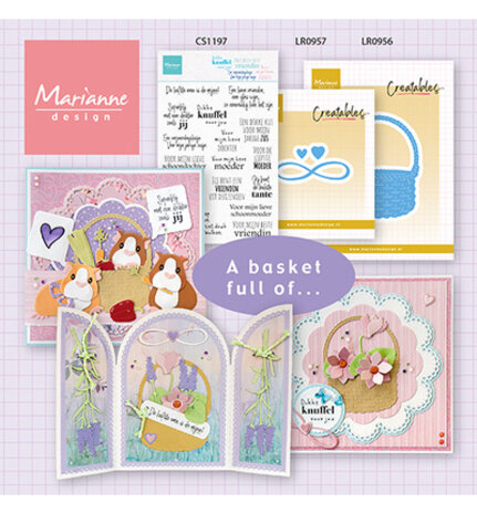 Marianne Design Creatables Gift Basket (LR0956) Marianne Design Creatables Gift Basket (LR0956)