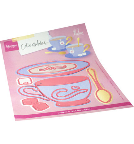Marianne Design Collectables Cup & Saucer (COL1586) Marianne Design Collectables Cup & Saucer (COL1586)