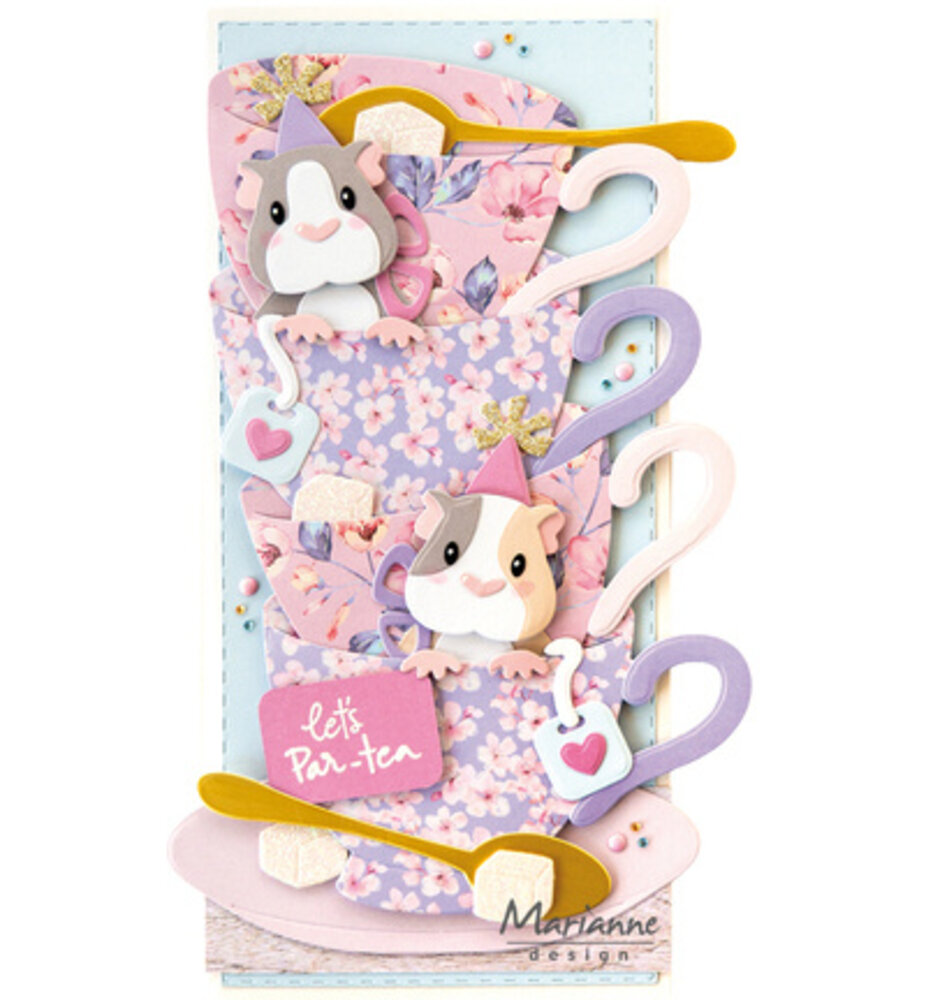 Marianne Design PRE-ORDER Collectables Cup & Saucer (COL1586)