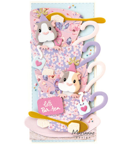 Marianne Design PRE-ORDER Collectables Cup & Saucer (COL1586)