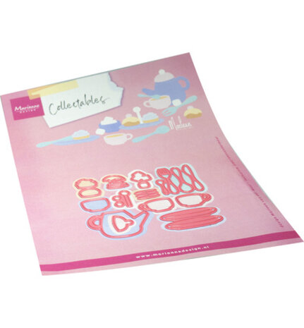 Marianne Design PRE-ORDER Collectables Tea Set (COL1587)