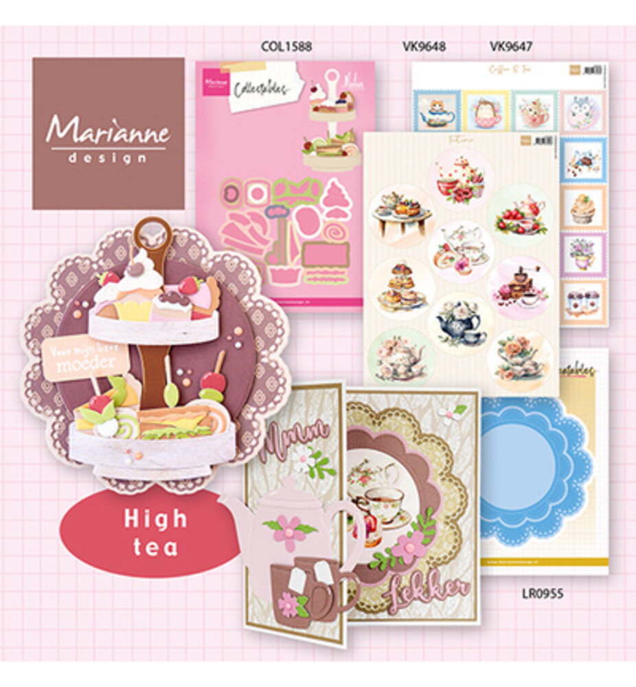 Marianne Design PRE-ORDER Collectables High Tea (COL1588)