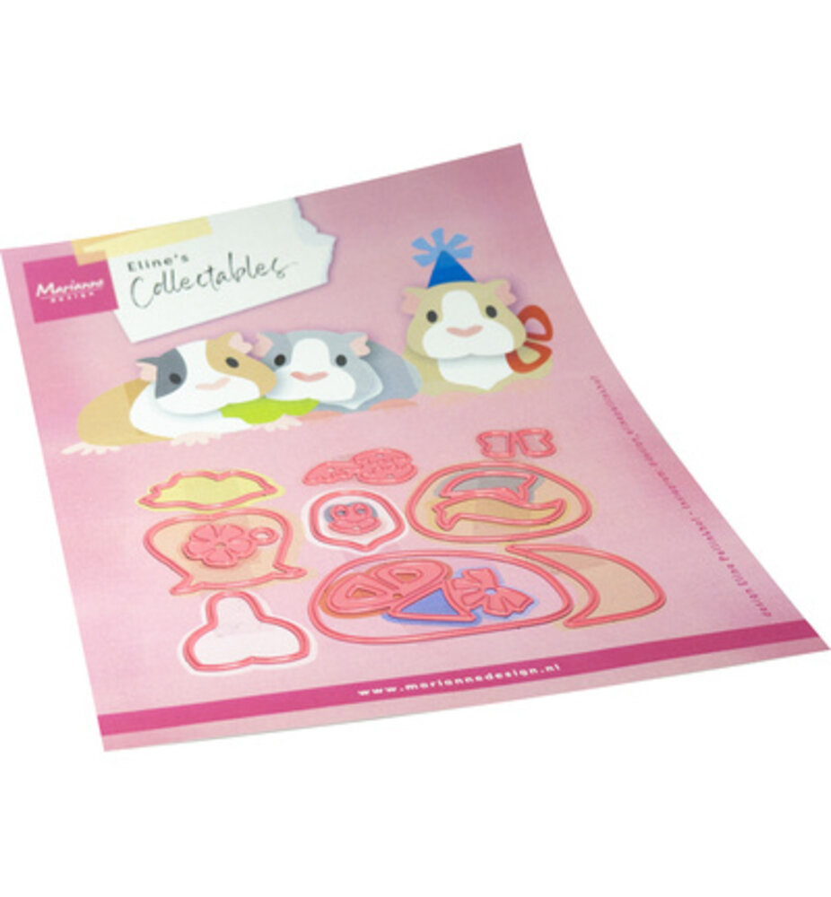 Marianne Design PRE-ORDER Collectables Eline's Guinea Pig (COL1589)