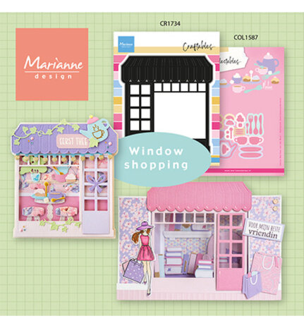 Marianne Design Craftables Shop (CR1734) Marianne Design Craftables Shop (CR1734)