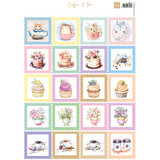 Marianne Design PRE-ORDER Knipvel A4 Stamps Coffee & Tea (VK9647)