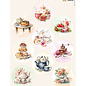 Marianne Design PRE-ORDER Knipvel A4 Circles Teatime (VK9648)