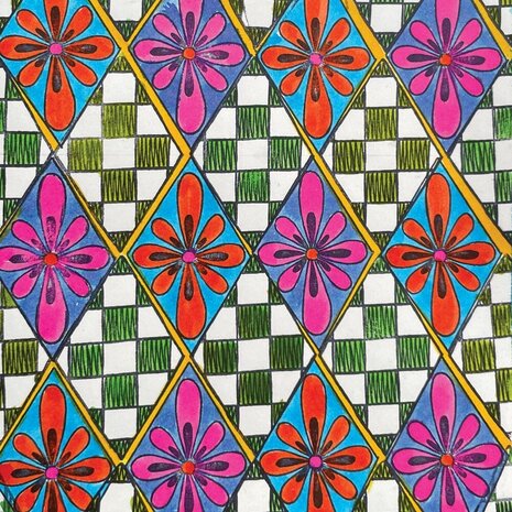 Ranger PRE-ORDER Dylusions Block It Cling Stamps (DYR10042)