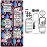 Ranger PRE-ORDER Dylusions Tag It Cling Stamps (DYR10040)