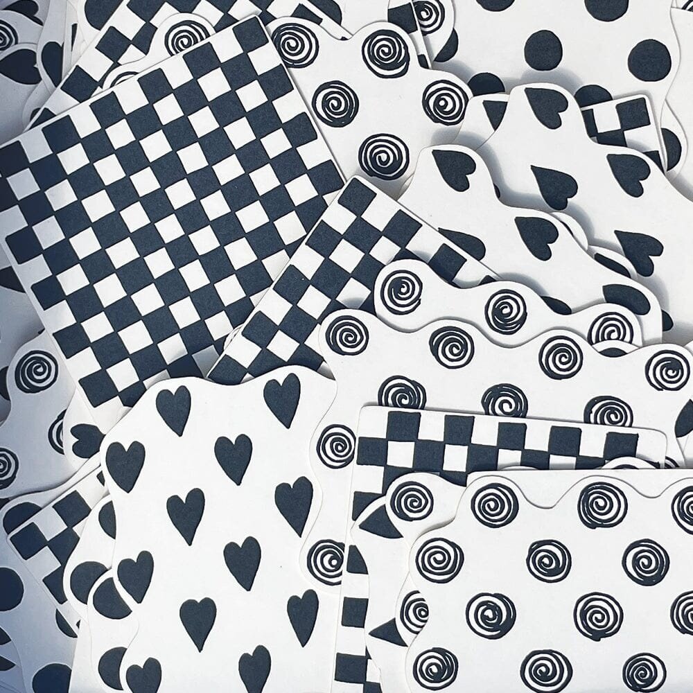 Ranger PRE-ORDER Dylusions It's in the Background Cling Stamps (DYR10039)