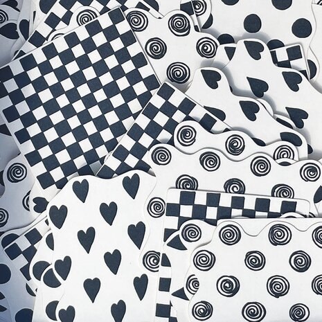 Ranger PRE-ORDER Dylusions It's in the Background Cling Stamps (DYR10039)