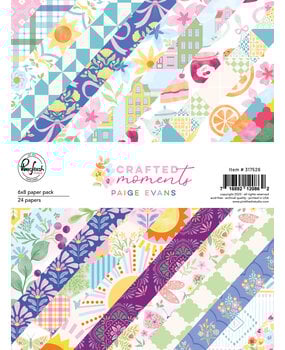 Pinkfresh Studio PRE-ORDER Crafted Moments 6x8 Inch Paper Pack (317526)
