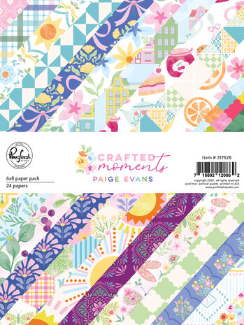Pinkfresh Studio PRE-ORDER Crafted Moments 6x8 Inch Paper Pack (317526)