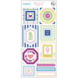 Pinkfresh Studio PRE-ORDER Crafted Moments Chipboard Stickers (317926)