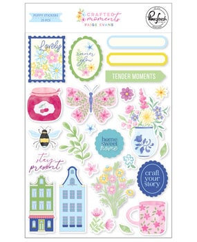 Pinkfresh Studio PRE-ORDER Crafted Moments Puffy Stickers (317626)