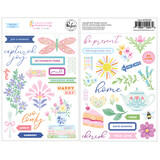 Pinkfresh Studio PRE-ORDER Crafted Moments Rub-ons (318226)