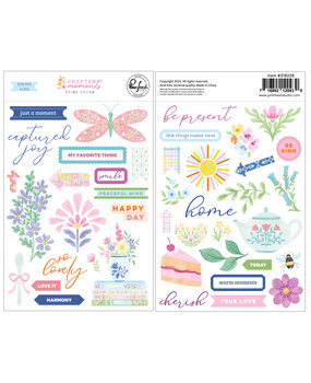 Pinkfresh Studio Crafted Moments Rub-ons (318226) Pinkfresh Studio Crafted Moments Rub-ons (318226)