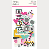Simple Stories PRE-ORDER Totally 80's Simple Pages Pieces (26713)