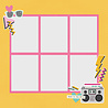 Simple Stories Totally 80's Simple Pages Pieces (26713)
