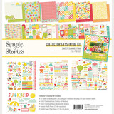 Simple Stories PRE-ORDER Sweet Summertime Collectors Essential Kit (26801)