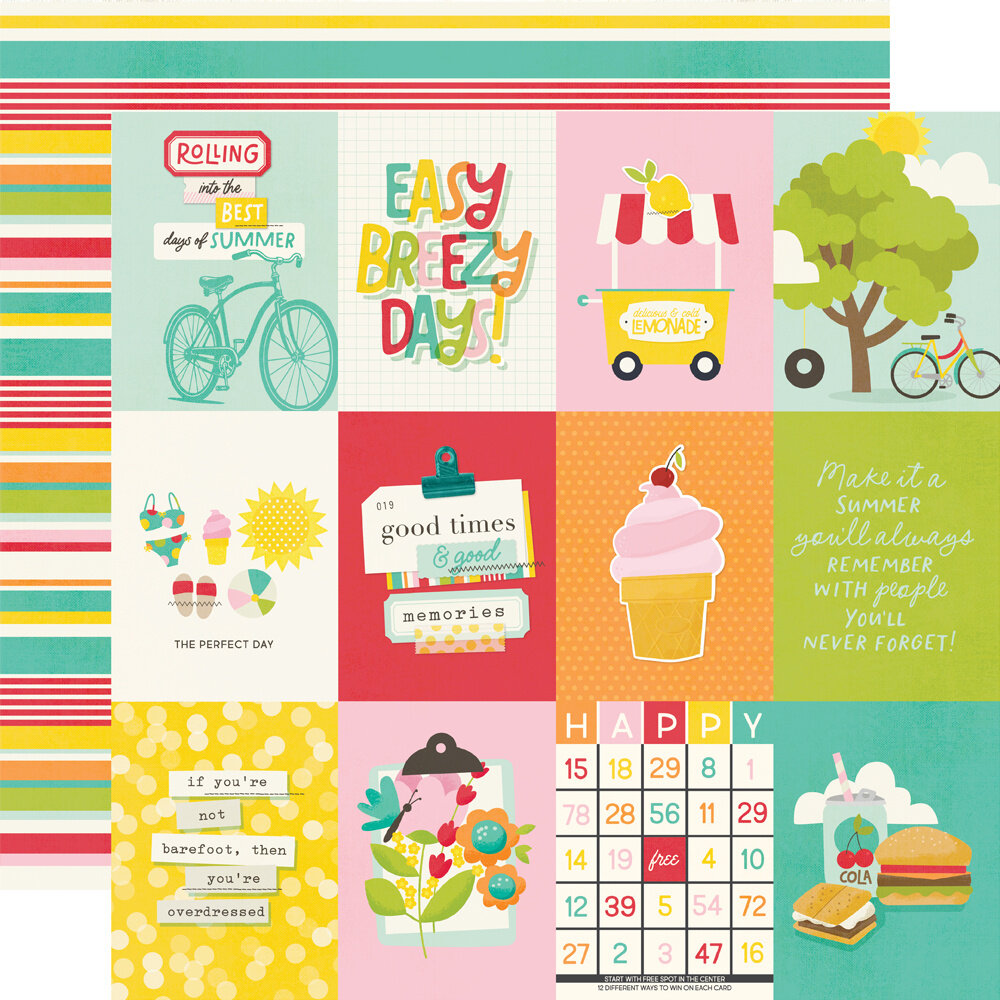 Simple Stories PRE-ORDER Sweet Summertime 12x12 Inch Collection Kit (26800) Simple Stories PRE-ORDER Sweet Summertime 12x12 Inch Collection Kit (26800)