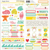 Simple Stories PRE-ORDER Sweet Summertime Cardstock Stickers Basics (26803)