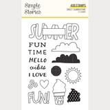 Simple Stories PRE-ORDER Sweet Summertime Stamps (26817)