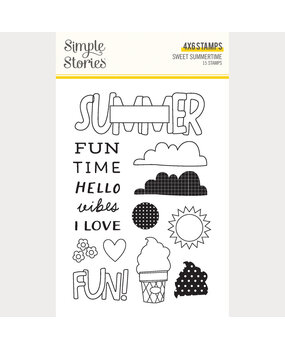 Simple Stories Sweet Summertime Stamps (26817)