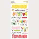 Simple Stories PRE-ORDER Sweet Summertime Foam Stickers (26822)