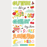 Simple Stories PRE-ORDER Sweet Summertime Foam Stickers (26822)