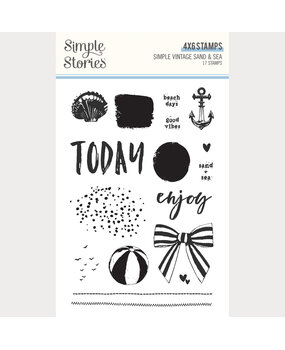 Simple Stories Simple Vintage Sand & Sea Stamps (26924)