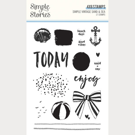 Simple Stories Simple Vintage Sand & Sea Stamps (26924) Simple Stories Simple Vintage Sand & Sea Stamps (26924)