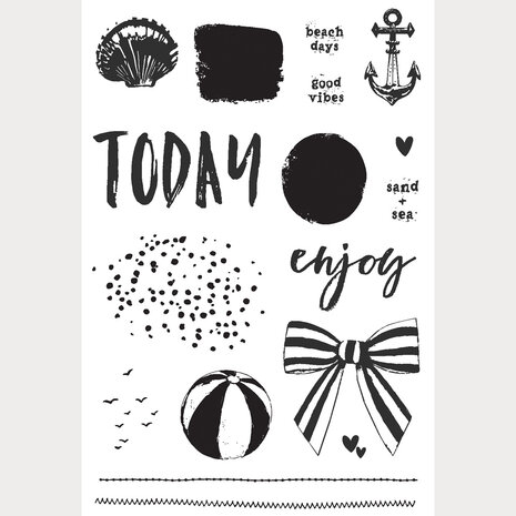 Simple Stories Simple Vintage Sand & Sea Stamps (26924) Simple Stories Simple Vintage Sand & Sea Stamps (26924)