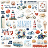 Simple Stories Simple Vintage Sand & Sea Chipboard Pieces (26925) Simple Stories Simple Vintage Sand & Sea Chipboard Pieces (26925)