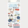 Simple Stories PRE-ORDER Simple Vintage Sand & Sea Foam Stickers (26930)