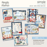 Simple Stories Simple Vintage Sand & Sea 12x12 Inch Simple Cards Kit (26934)