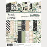 Simple Stories PRE-ORDER Simple Vintage Timeless Harmony 6x8 Inch Paper Pad (27023)