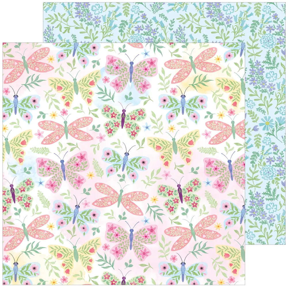 Pinkfresh Studio PRE-ORDER Crafted Moments 12x12 inch Paper Pack (316226)