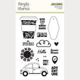 Simple Stories PRE-ORDER Open Road Stamps (27117)