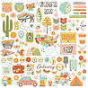 Simple Stories PRE-ORDER Open Road Chipboard Pieces (27118)