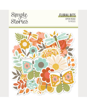 Simple Stories Open Road Floral Bits (27121) Simple Stories Open Road Floral Bits (27121)