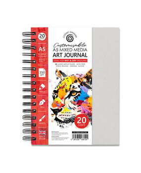 Cosmic Shimmer A5 Mixed Media Art Journal (20-10004-MMC350)