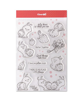 Impronte d'Autore Home Sweet Snail Clear Stamp (2710-CLEM-E)