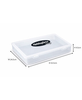 HobbyGros Plastic Storage Box A4 (SS137)