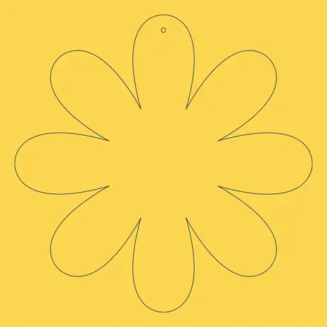 Ursus DIY Paper Flowers Yellow (2426 00 01) Ursus DIY Paper Flowers Yellow (2426 00 01)