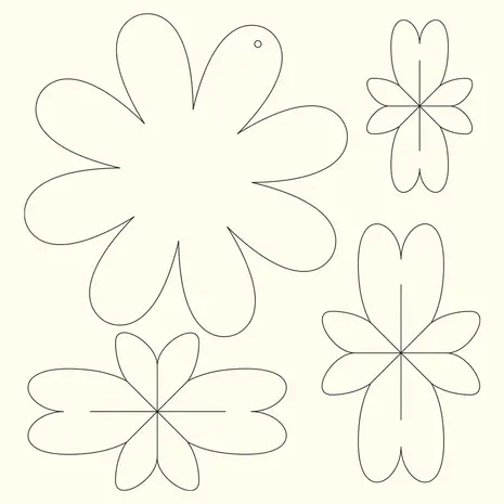 Ursus DIY Paper Flowers Yellow (2426 00 01) Ursus DIY Paper Flowers Yellow (2426 00 01)