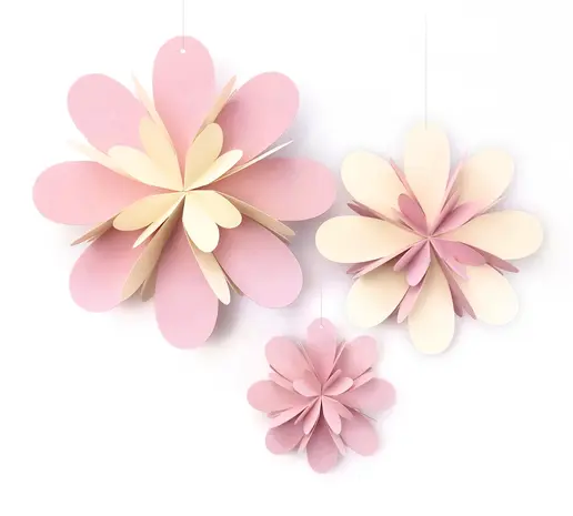 Ursus DIY Paper Flowers Pink (2426 00 02)