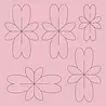Ursus DIY Paper Flowers Pink (2426 00 02)