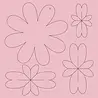 Ursus DIY Paper Flowers Pink (2426 00 02)