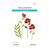 Spellbinders PRE-ORDER Poppy Song Leaf & Bloom Dies (S4-1512)