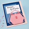 Spellbinders PRE-ORDER We All Have Baggage Designer Purse Dies (S5-715)